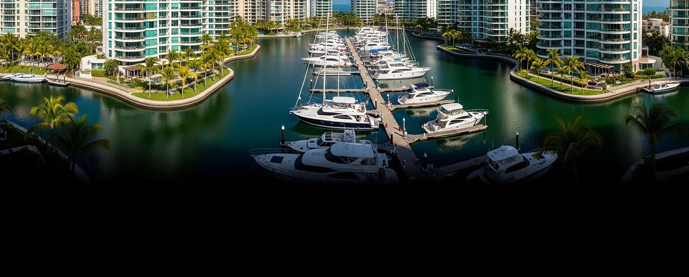 Nuevo Vallarta West Condos Market Overview with a photo of the Nuevo Vallarta Marina in AI